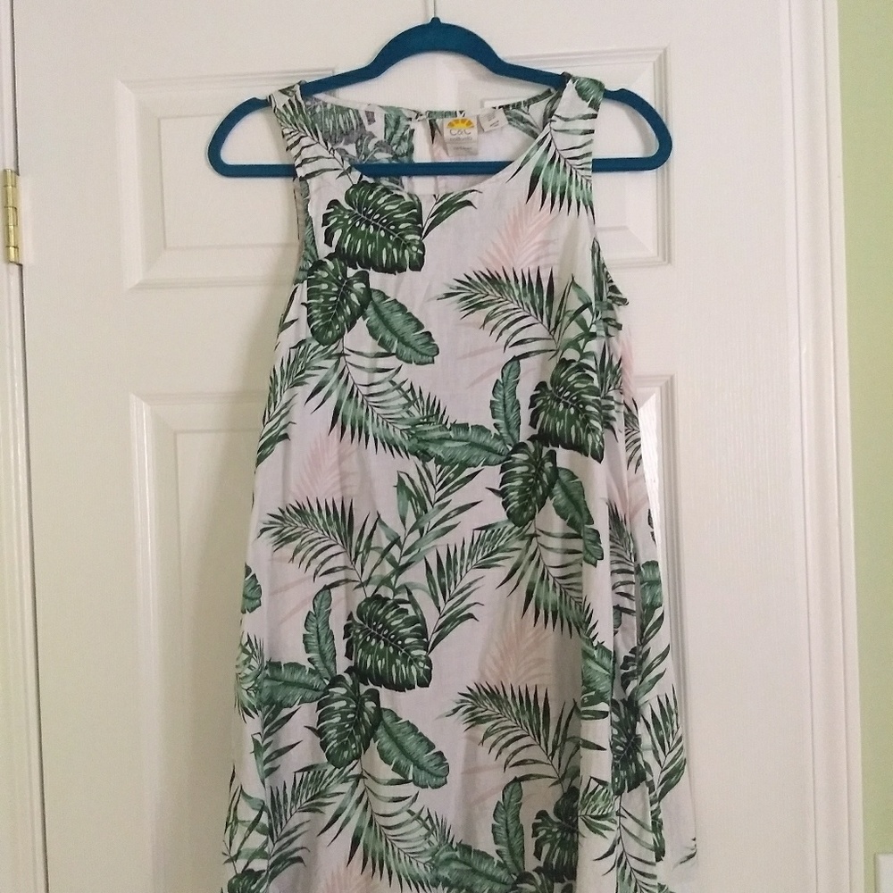 C&C California linen dress
